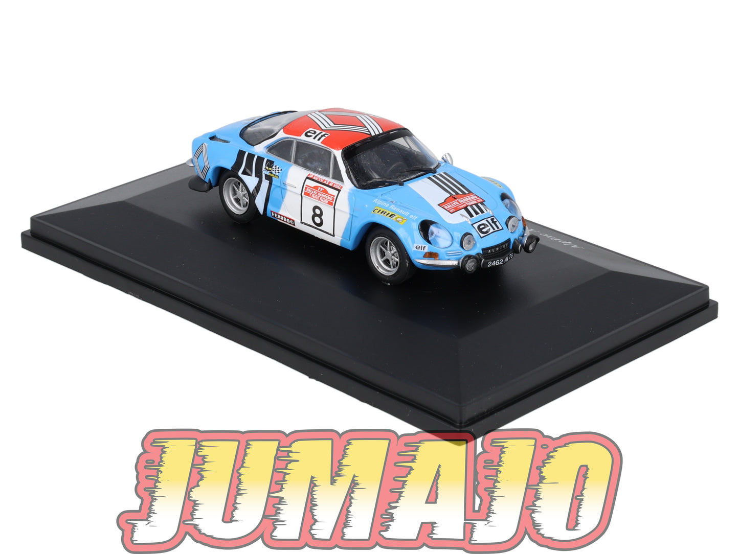 ALP67 Voiture 1/43 Eligor RENAULT Alpine A 110 #8 JP Nicolas  1973