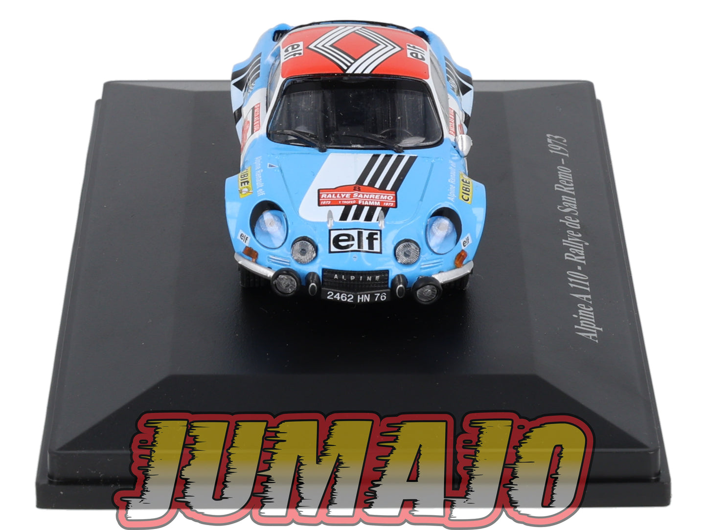 ALP67 Voiture 1/43 Eligor RENAULT Alpine A 110 #8 JP Nicolas  1973