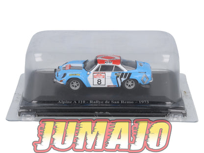 ALP67 Voiture 1/43 Eligor RENAULT Alpine A 110 #8 JP Nicolas  1973