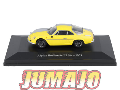 ALP69 Voiture 1/43 Eligor RENAULT Alpine Berlinette FASA 1971