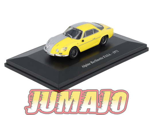 ALP69 Voiture 1/43 Eligor RENAULT Alpine Berlinette FASA 1971