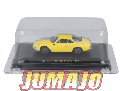ALP69 Voiture 1/43 Eligor RENAULT Alpine Berlinette FASA 1971