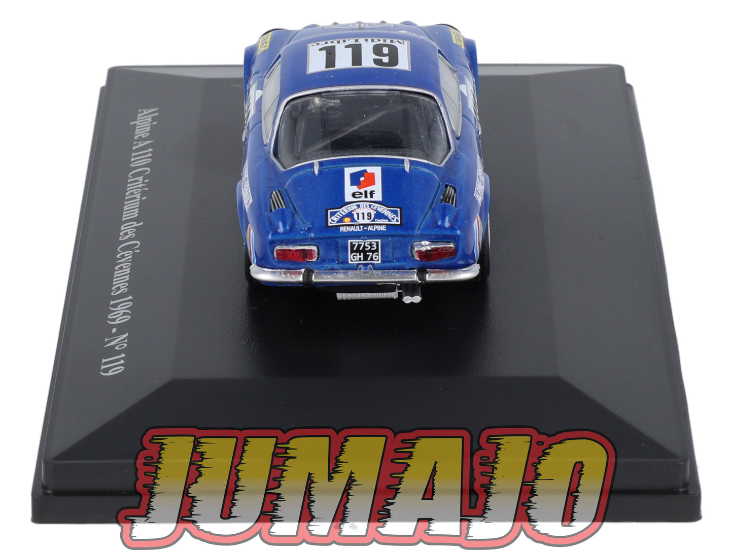 ALP71 Voiture 1/43 Eligor RENAULT Alpine A 110 Critérium des Céyennes 1969 #119