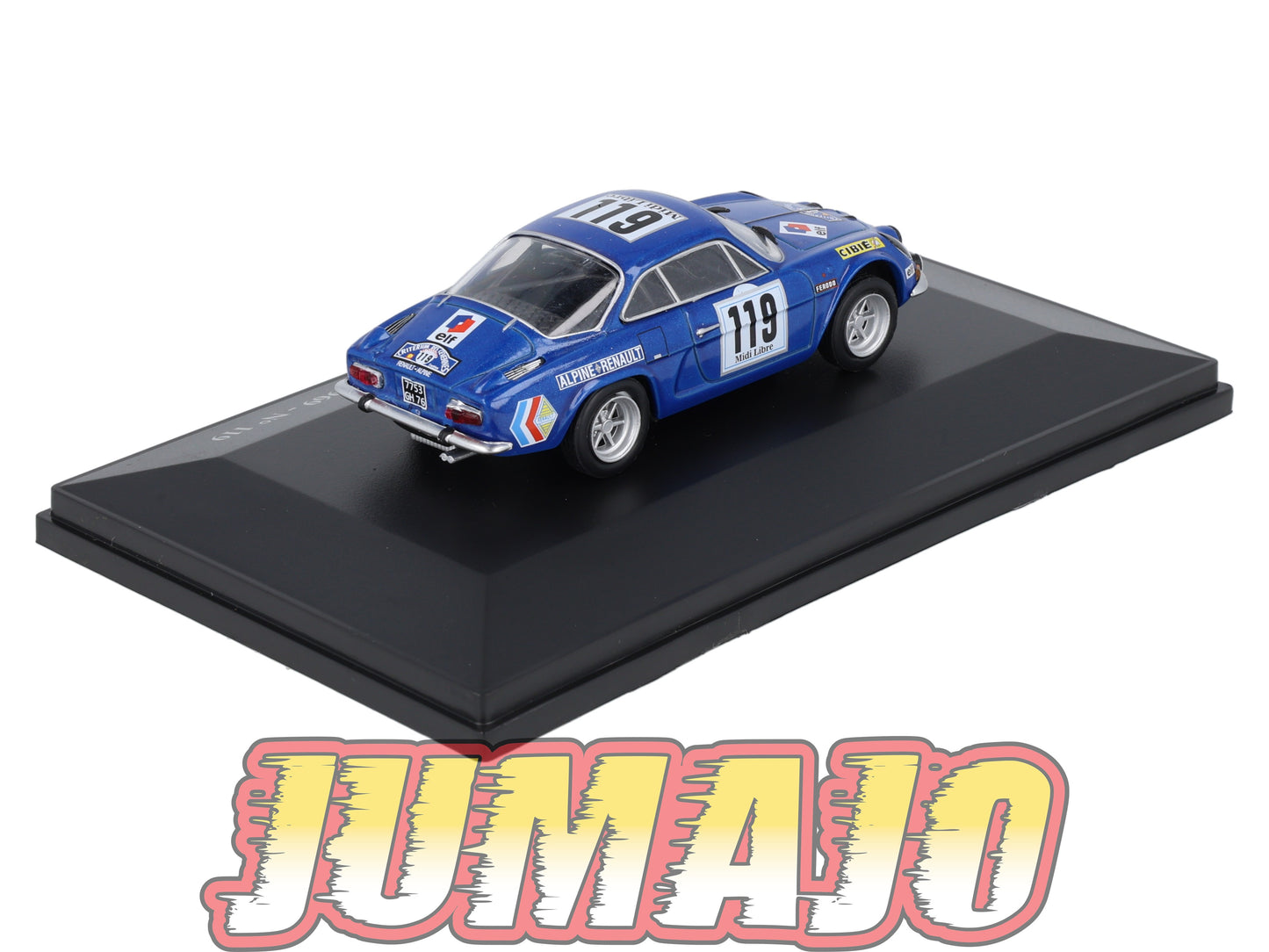 ALP71 Voiture 1/43 Eligor RENAULT Alpine A 110 Critérium des Céyennes 1969 #119