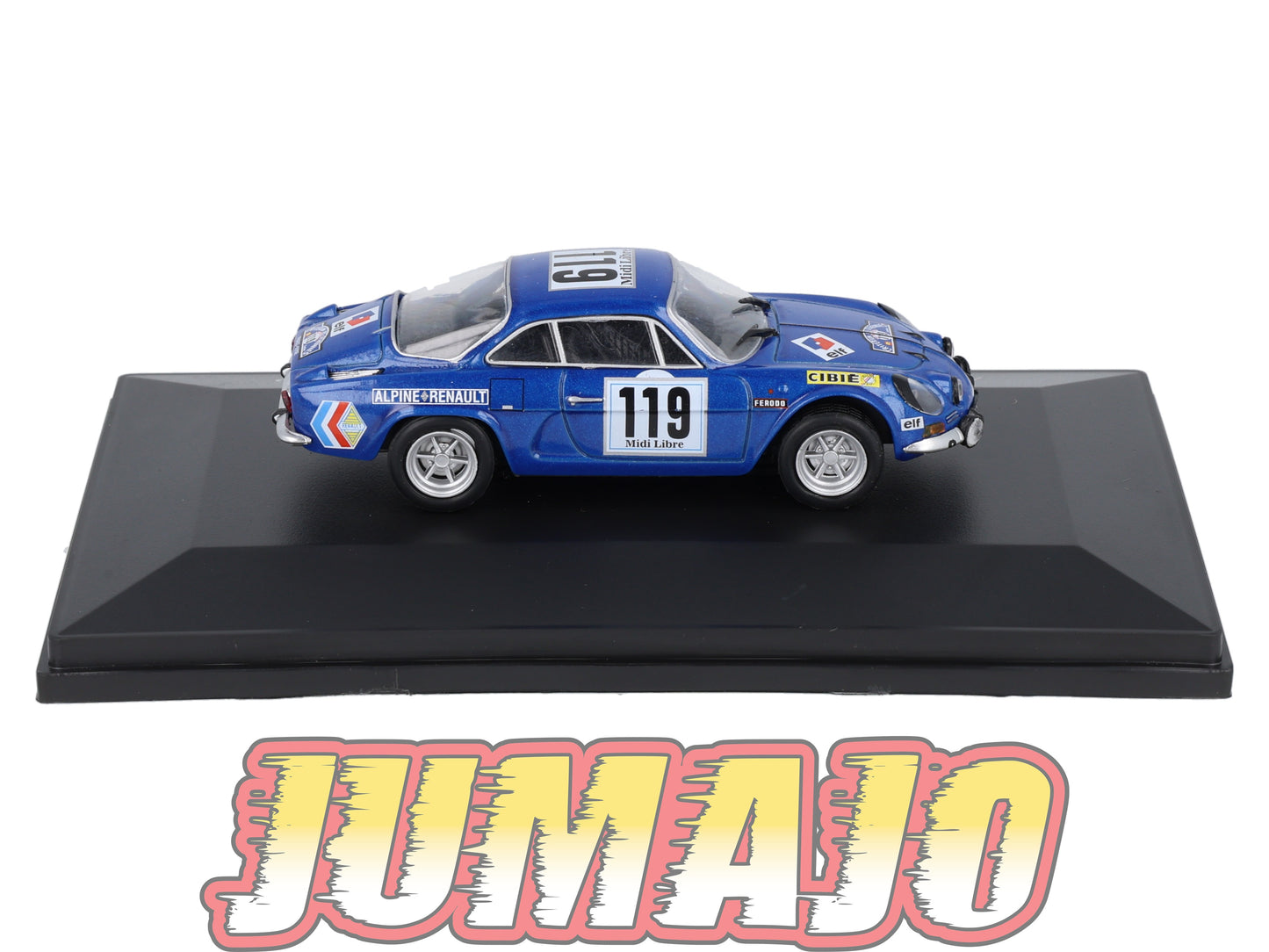 ALP71 Voiture 1/43 Eligor RENAULT Alpine A 110 Critérium des Céyennes 1969 #119
