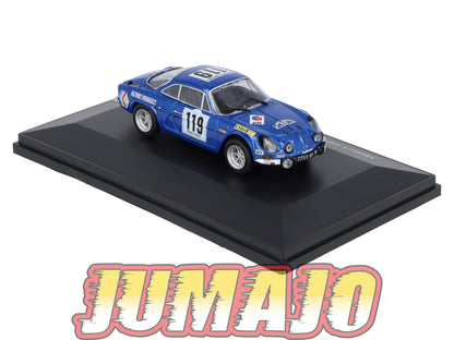 ALP71 Voiture 1/43 Eligor RENAULT Alpine A 110 Critérium des Céyennes 1969 #119