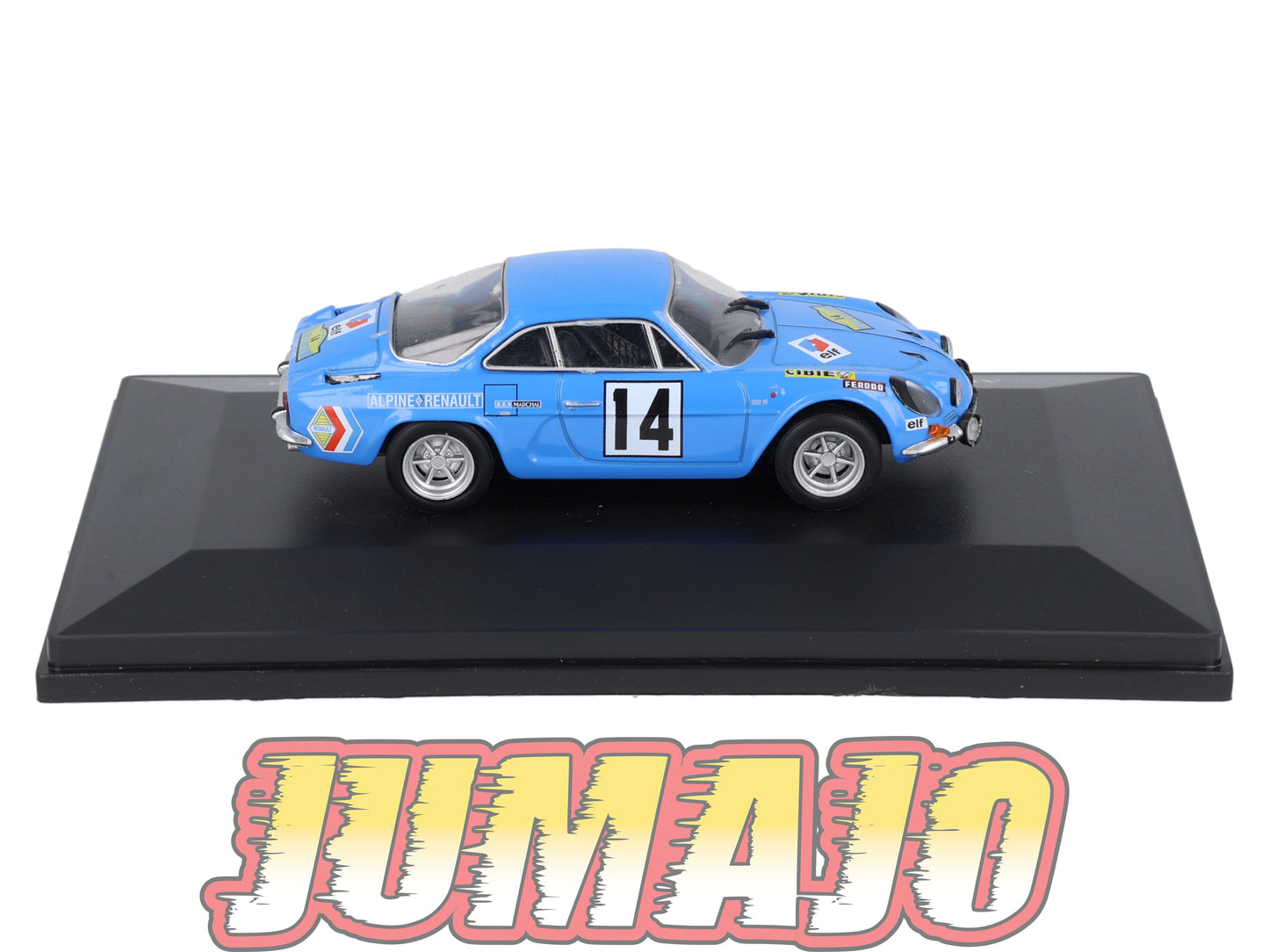 ALP72 Voiture 1/43 Eligor RENAULT Alpine A 110 Rallye des routes du Nord #14 1970