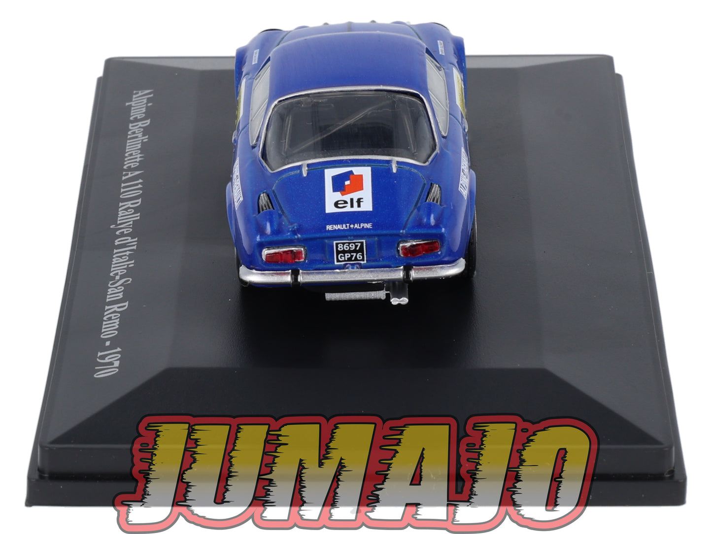 ALP73 Voiture 1/43 Eligor RENAULT Alpine Berlinette A 110 Italie San Remo #22 1970