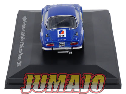 ALP73 Voiture 1/43 Eligor RENAULT Alpine Berlinette A 110 Italie San Remo #22 1970