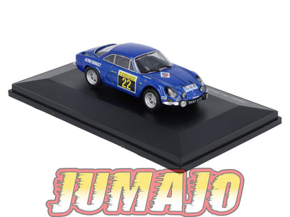 ALP73 Voiture 1/43 Eligor RENAULT Alpine Berlinette A 110 Italie San Remo #22 1970