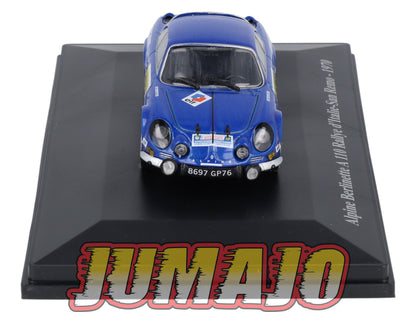 ALP73 Voiture 1/43 Eligor RENAULT Alpine Berlinette A 110 Italie San Remo #22 1970