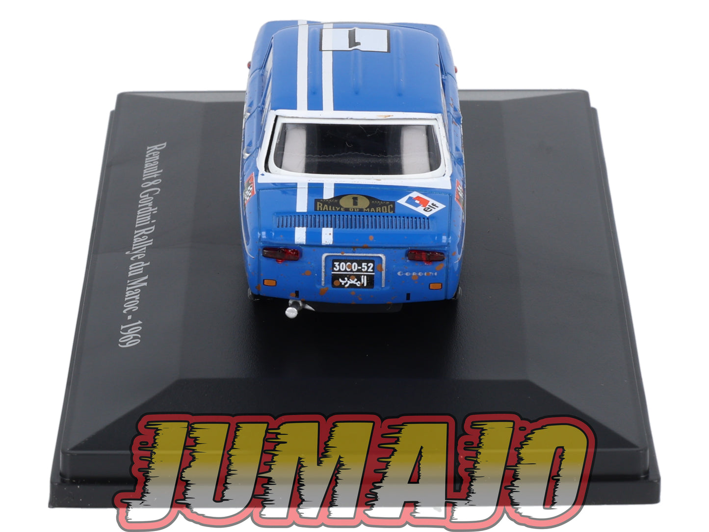 ALP74 Voiture 1/43 Eligor RENAULT 8 Gordini Rallye du Maroc #1 1969