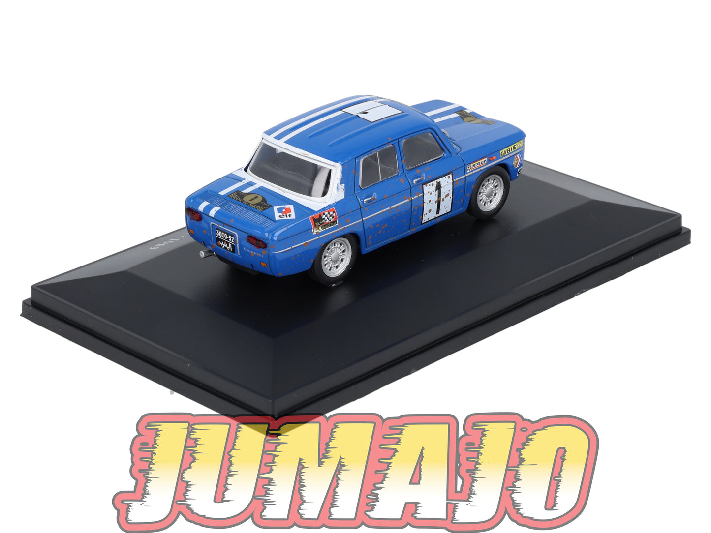 ALP74 Voiture 1/43 Eligor RENAULT 8 Gordini Rallye du Maroc #1 1969