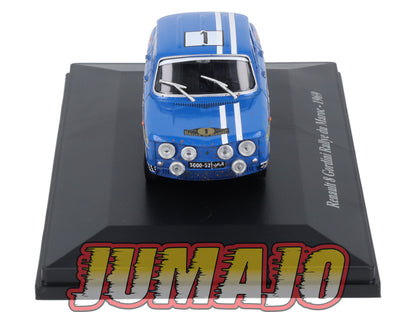 ALP74 Voiture 1/43 Eligor RENAULT 8 Gordini Rallye du Maroc #1 1969