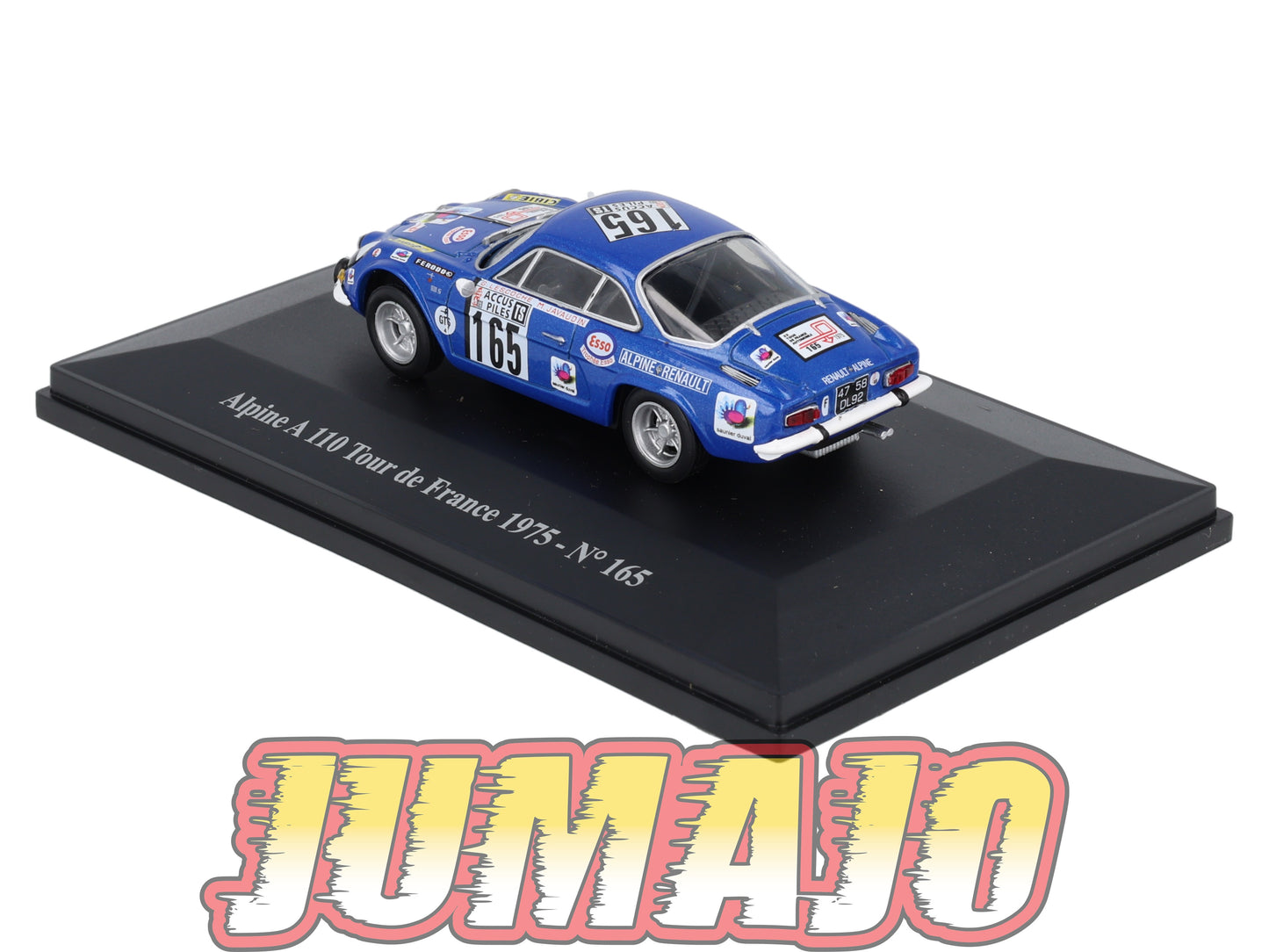 ALP75 Voiture 1/43 Eligor RENAULT Alpine A 110 Tour de France #165 1975