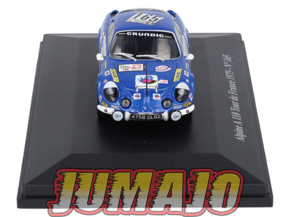 ALP75 Voiture 1/43 Eligor RENAULT Alpine A 110 Tour de France #165 1975