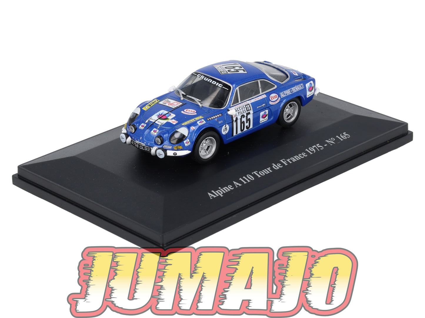 ALP75 Voiture 1/43 Eligor RENAULT Alpine A 110 Tour de France #165 1975