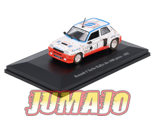 ALP76 Voiture 1/43 Eligor RENAULT 5 Turbo Rallye des 1000 pistes 1982 #1