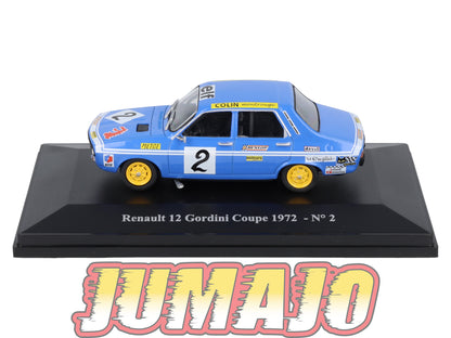 ALP77 Voiture 1/43 Eligor RENAULT 12 Gordini Coupé #2 1972