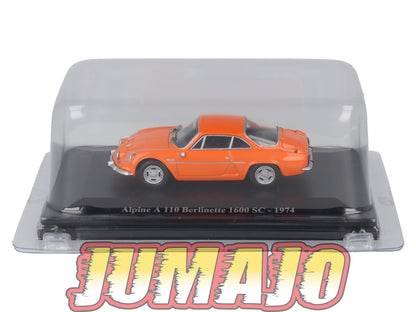 ALP78 Voiture 1/43 Eligor RENAULT Alpine A 110 Berlinette 1600 SC 1974
