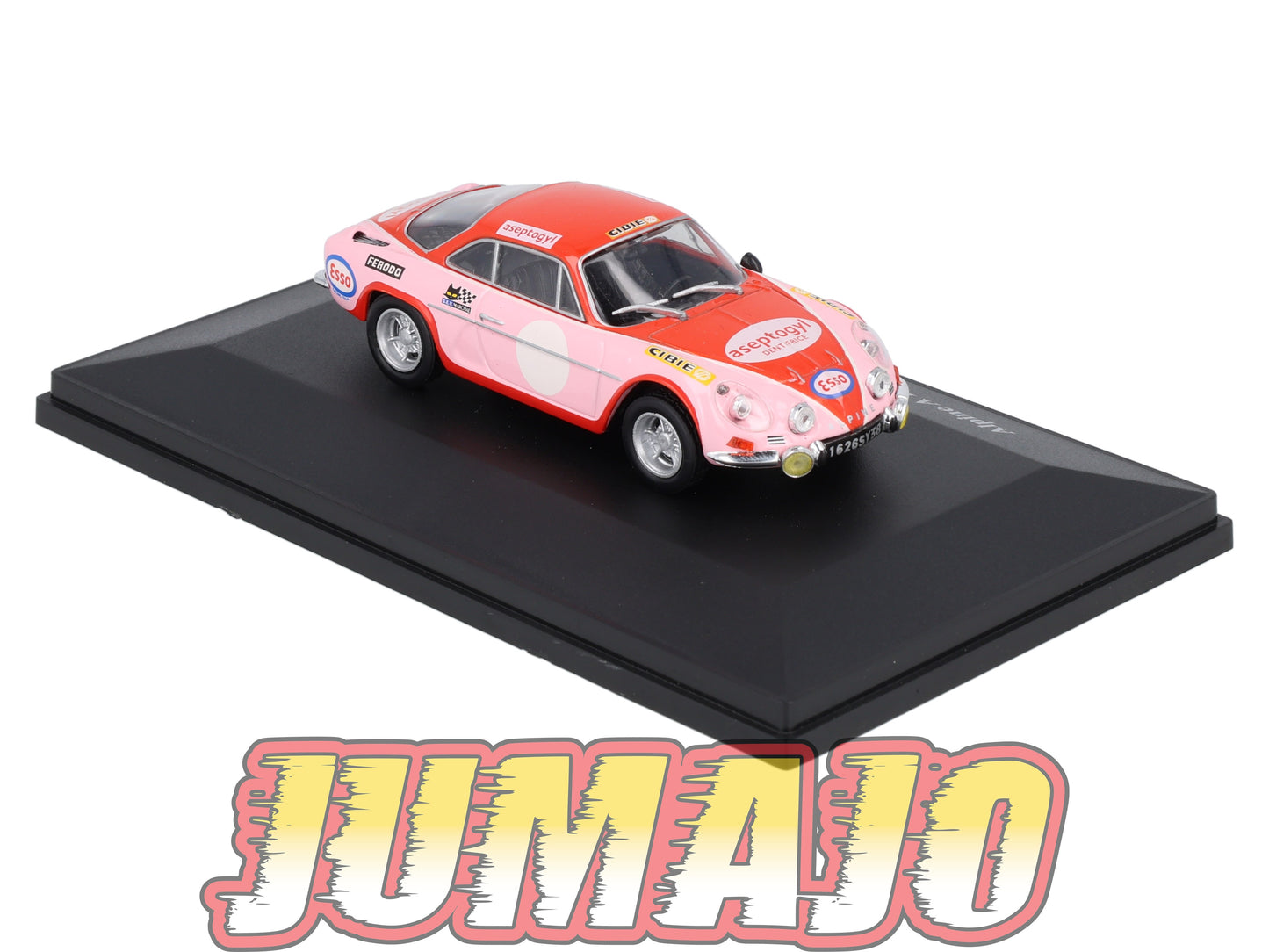 ALP7 Voiture 1/43 Eligor RENAULT Alpine A 110 1600 S Team Aseptogyl 1971