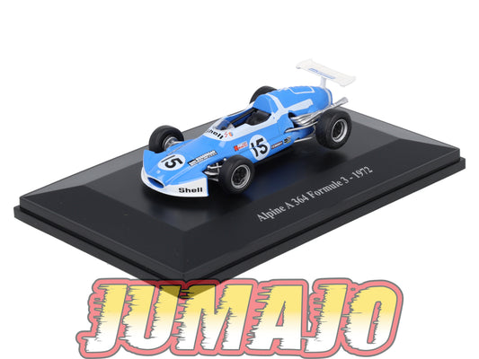 ALP80 Voiture 1/43 Eligor RENAULT Alpine A 364 Formule 3 1972 #15