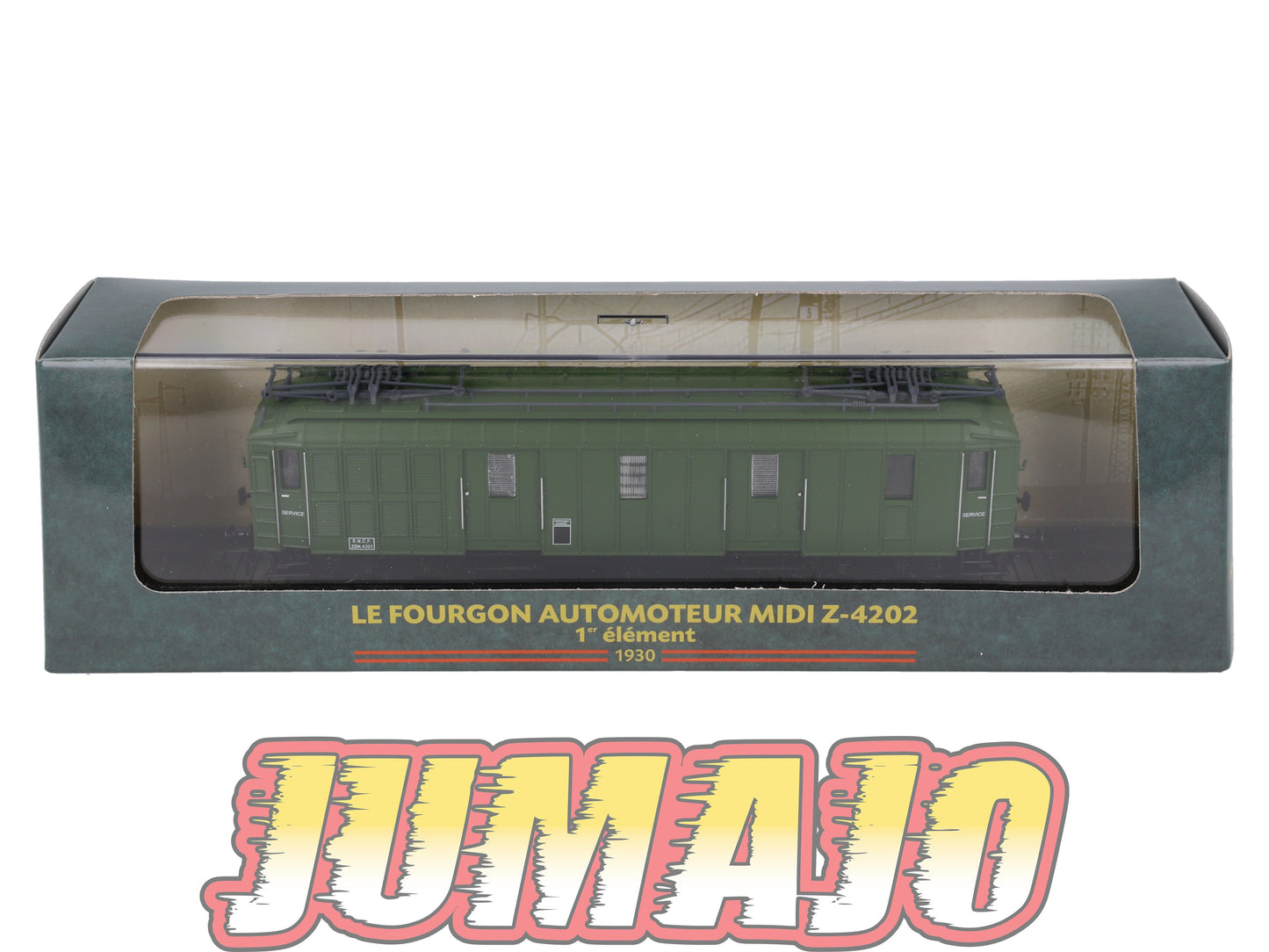 AM26 Automotrices train SNCF 1/87 HO : Le fourgon automoteur midi Z-4202 1930