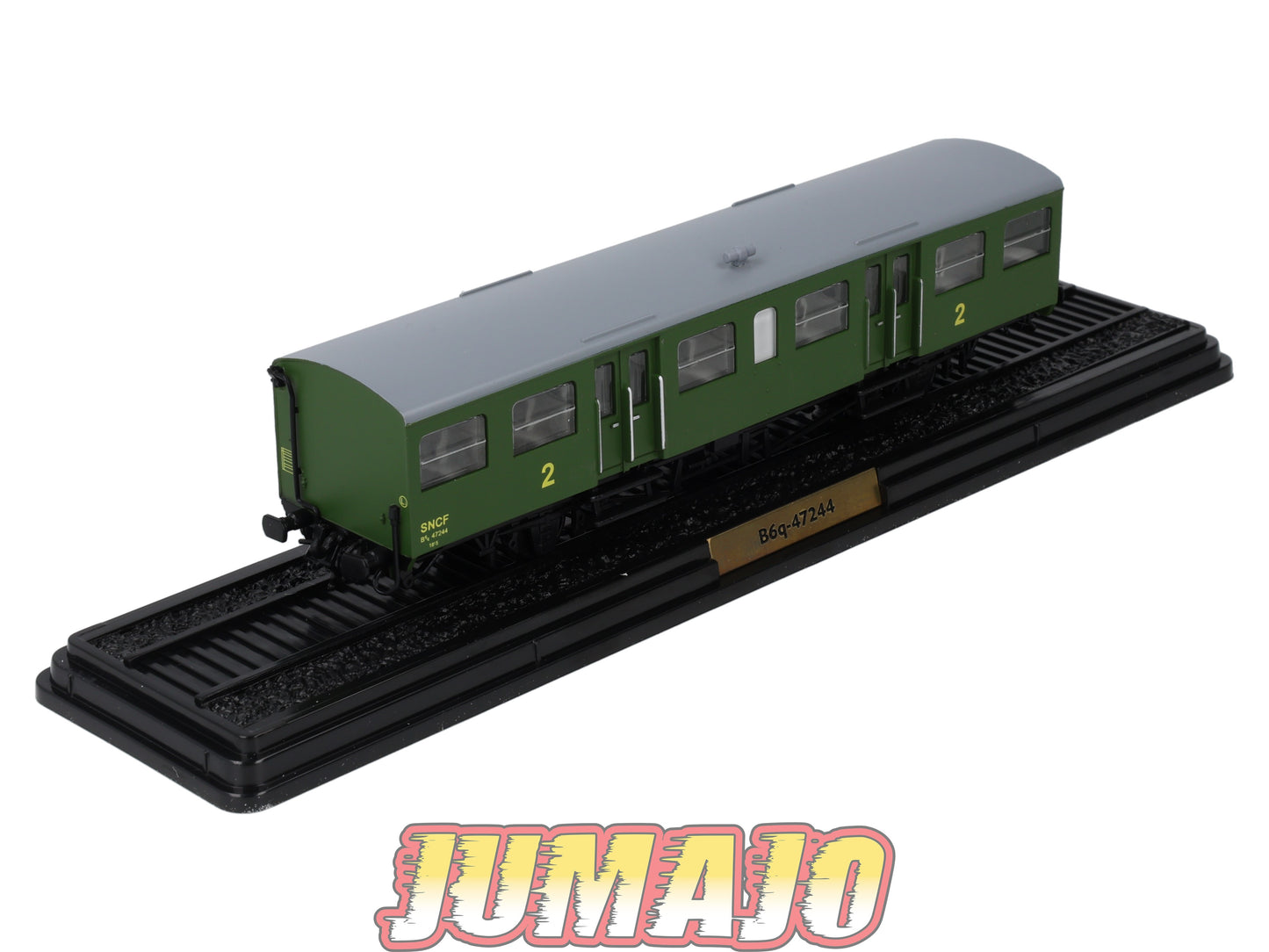 AM27 Automotrices train SNCF 1/87 HO : La remorque B6q Sud-Ouest 2e element