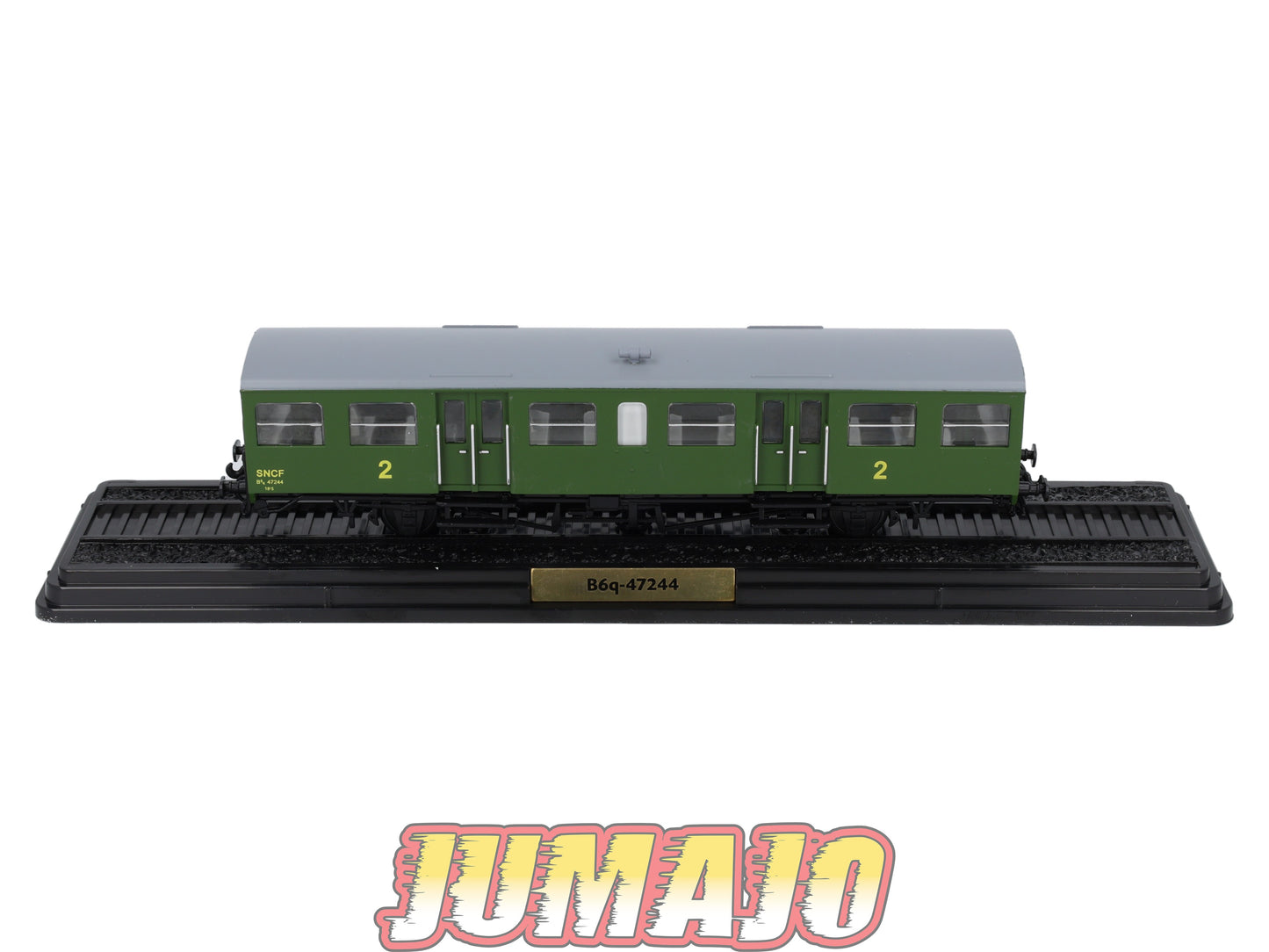 AM27 Automotrices train SNCF 1/87 HO : La remorque B6q Sud-Ouest 2e element