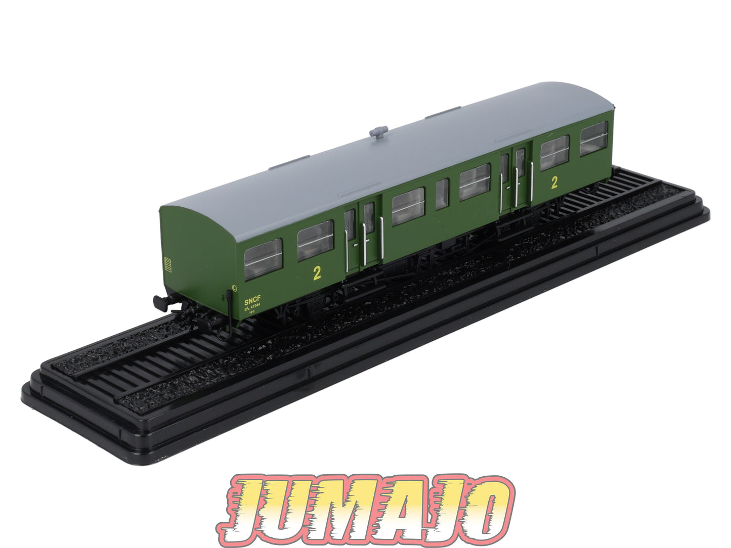 AM27 Automotrices train SNCF 1/87 HO : La remorque B6q Sud-Ouest 2e element