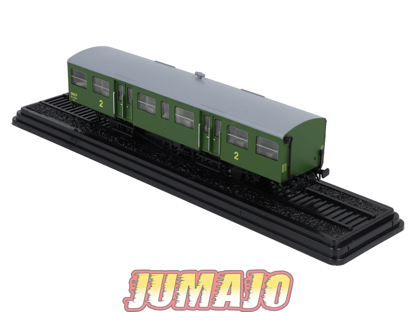 AM27 Automotrices train SNCF 1/87 HO : La remorque B6q Sud-Ouest 2e element