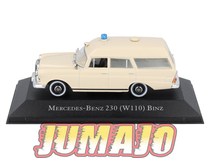 AMB3 1/43 IXO Atlas Ambulance Collection : MERCEDES-BENZ 230 W110 Binz