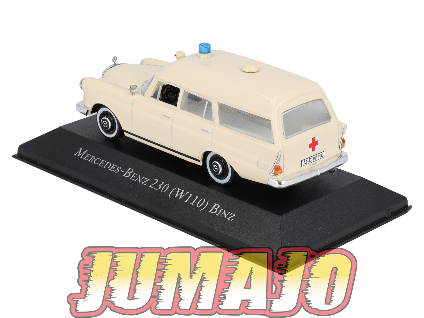 AMB3 1/43 IXO Atlas Ambulance Collection : MERCEDES-BENZ 230 W110 Binz