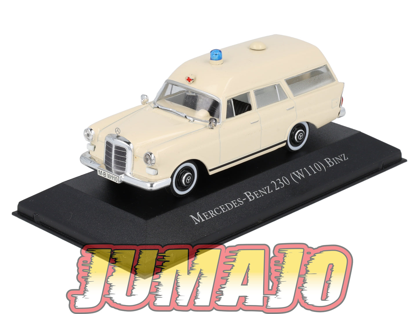 AMB3 1/43 IXO Atlas Ambulance Collection : MERCEDES-BENZ 230 W110 Binz