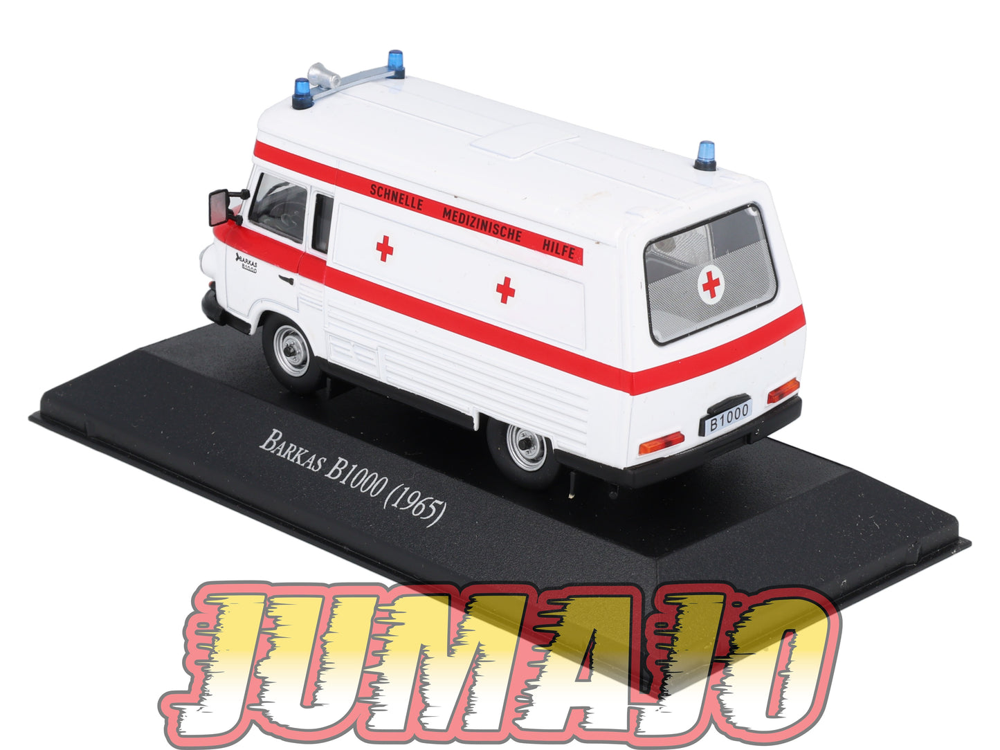AMB5 1/43 IXO Atlas Ambulance Collection : BARKAS B1000 1965