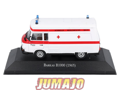 AMB5 1/43 IXO Atlas Ambulance Collection : BARKAS B1000 1965