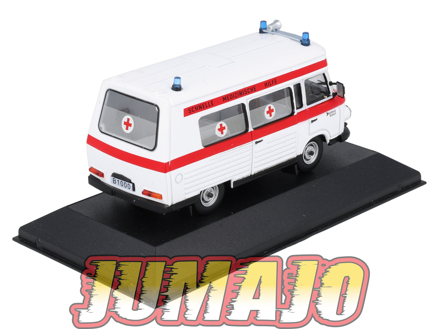 AMB5 1/43 IXO Atlas Ambulance Collection : BARKAS B1000 1965