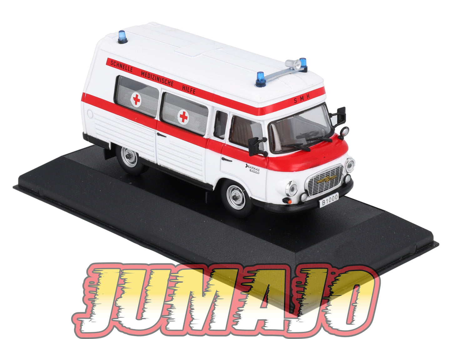 AMB5 1/43 IXO Atlas Ambulance Collection : BARKAS B1000 1965