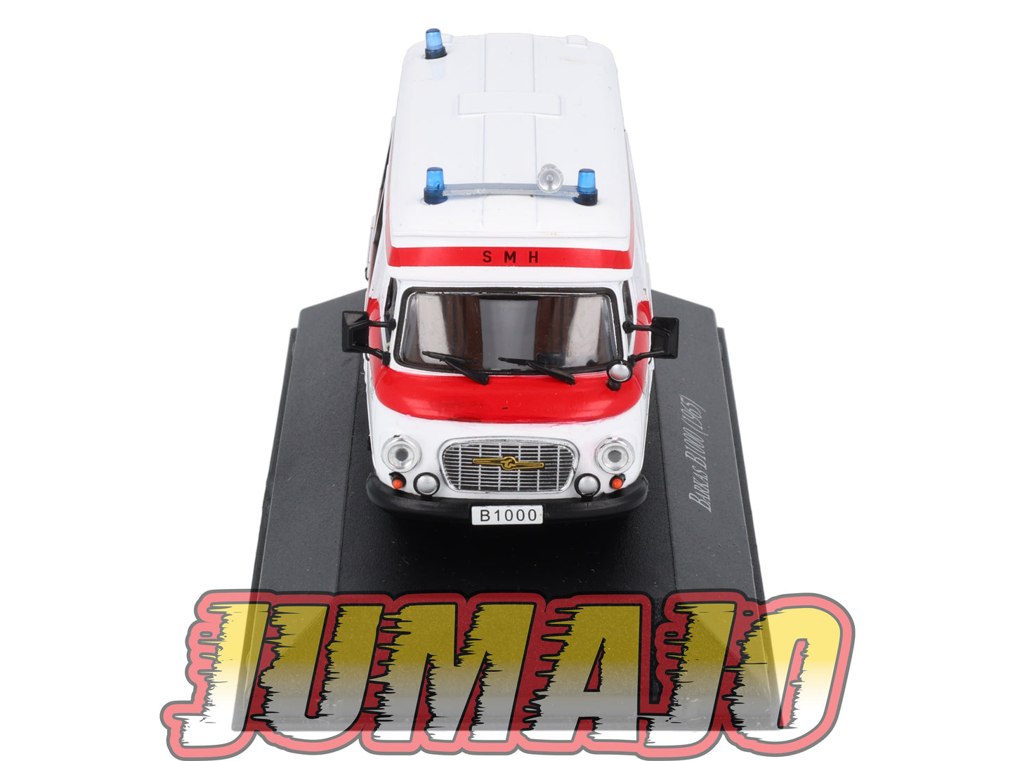 AMB5 1/43 IXO Atlas Ambulance Collection : BARKAS B1000 1965
