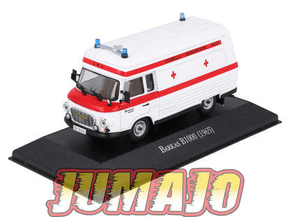 AMB5 1/43 IXO Atlas Ambulance Collection : BARKAS B1000 1965