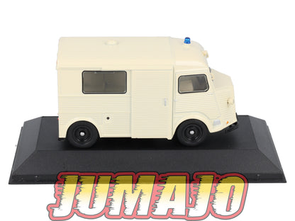 AMB8 1/43 IXO Atlas Ambulance Collection CITROEN Type H 1965 rotes kreuz croix rouge