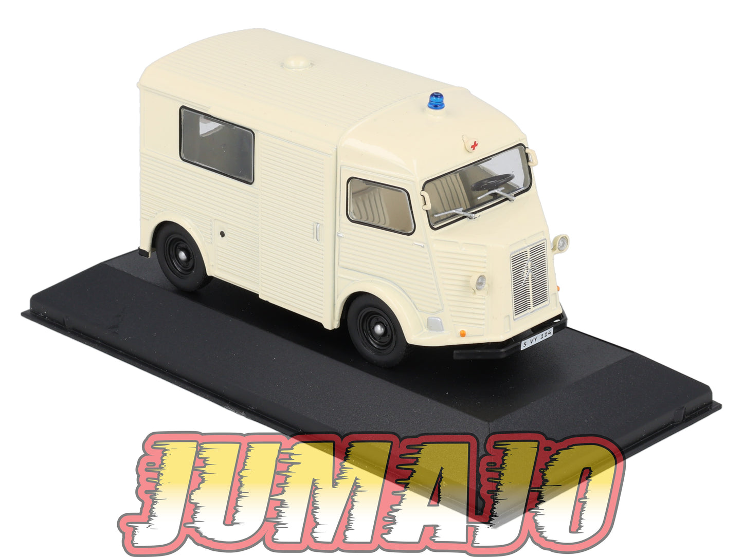 AMB8 1/43 IXO Atlas Ambulance Collection CITROEN Type H 1965 rotes kreuz croix rouge