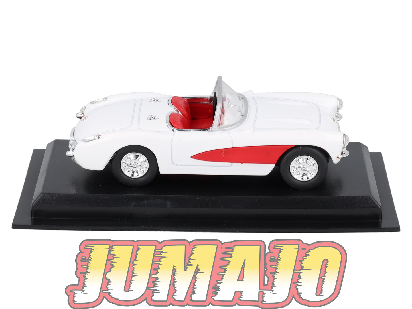 AME14 VOITURE 1/43 AMERCOM : Chevrolet Corvette C1 - 1957 Blister abimé