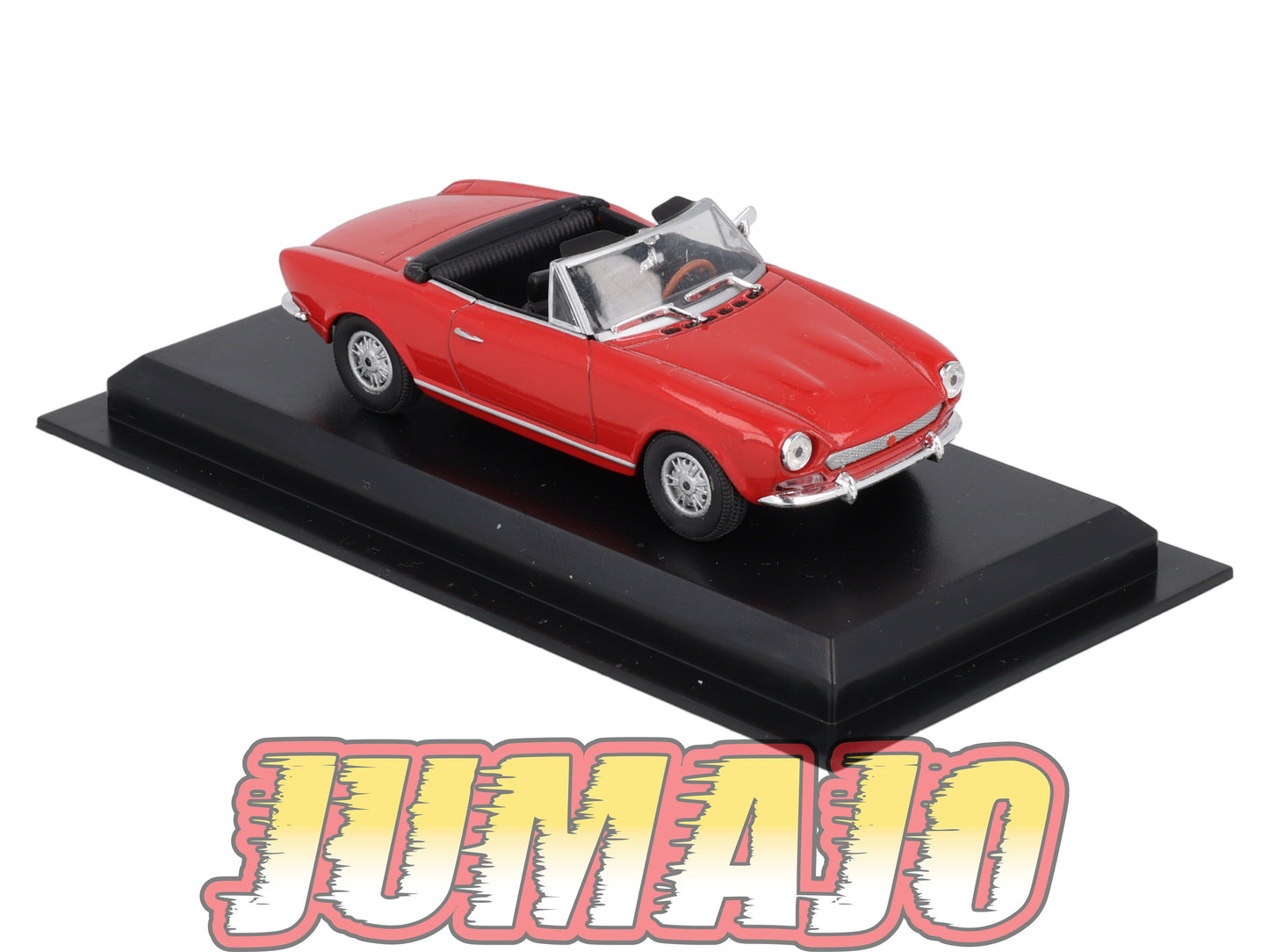 AME16 VOITURE 1/43 AMERCOM : Fiat 124 Sport Spyder - 1967 Blister abimé