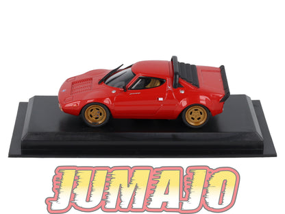 AME18 VOITURE 1/43 AMERCOM : Lancia Stratos HF - 1974 Blister abimé