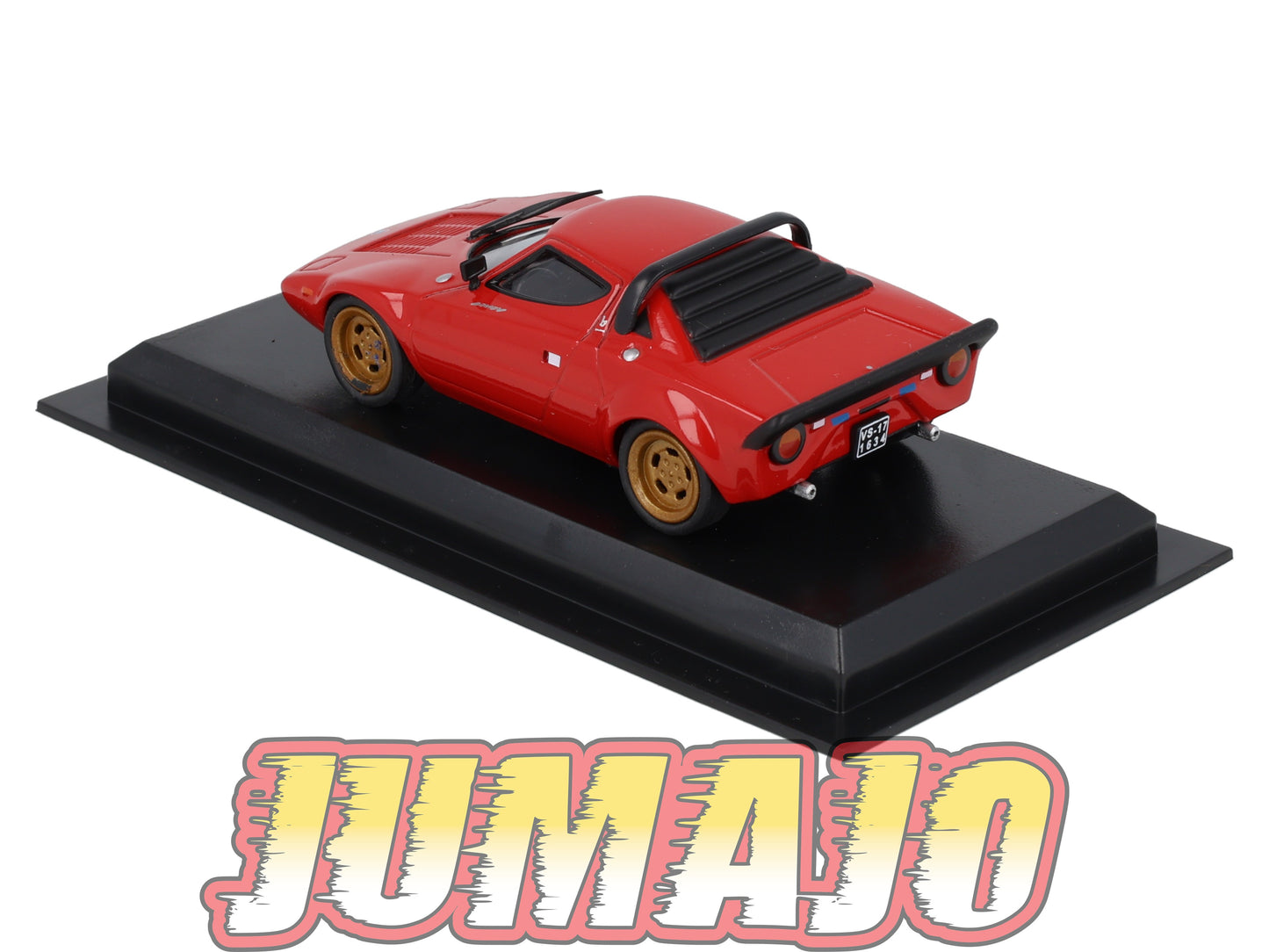 AME18 VOITURE 1/43 AMERCOM : Lancia Stratos HF - 1974 Blister abimé