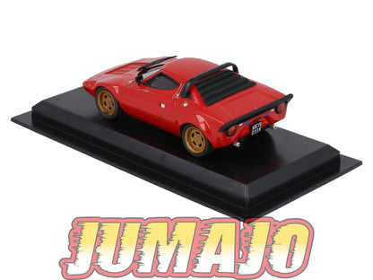 AME18 VOITURE 1/43 AMERCOM : Lancia Stratos HF - 1974 Blister abimé