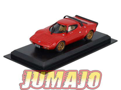 AME18 VOITURE 1/43 AMERCOM : Lancia Stratos HF - 1974 Blister abimé