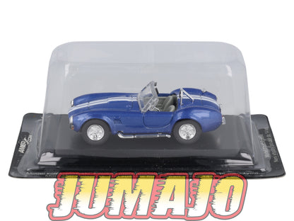 AME26 VOITURE 1/43 AMERCOM : Shelby Cobra 427 S/C - 1964 Blister abimé