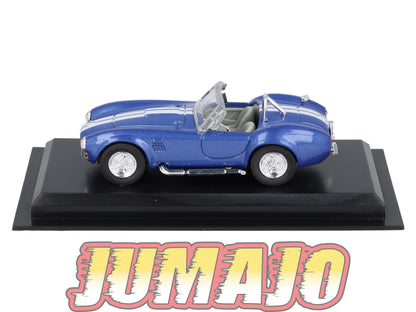 AME26 VOITURE 1/43 AMERCOM : Shelby Cobra 427 S/C - 1964 Blister abimé